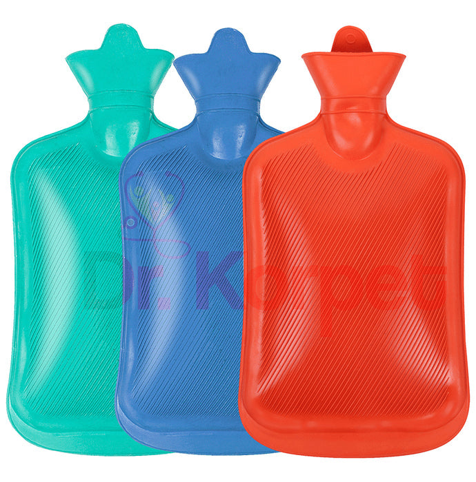 Dr. Korpet Hot Water Bottle, Hot Water Bag for Pain Relief and Cramps Bag Random Colour - Nibasu