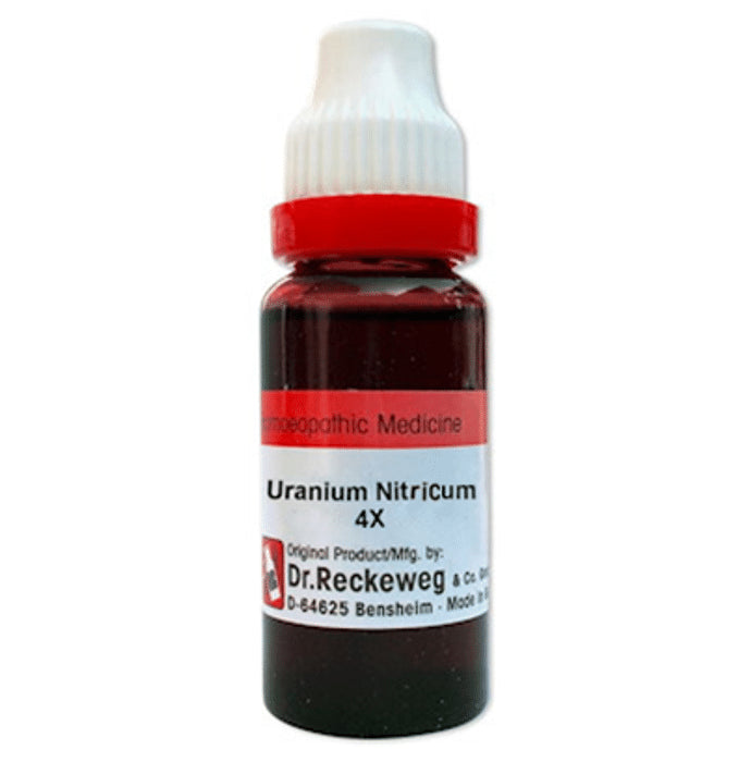 Dr. Reckeweg Uranium Nitricum 4x Mother Tincture Q - Nibasu
