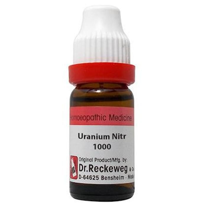 Dr. Reckeweg Uranium Nitricum Dilution 1000 CH - Nibasu