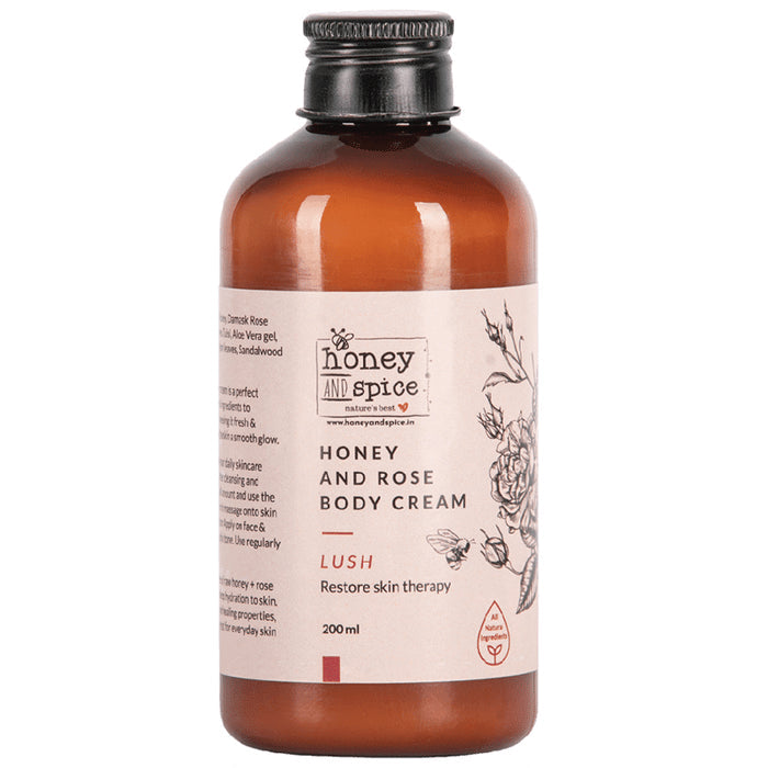 Honey and Spice Honey and Rose Body Cream Lush - Nibasu
