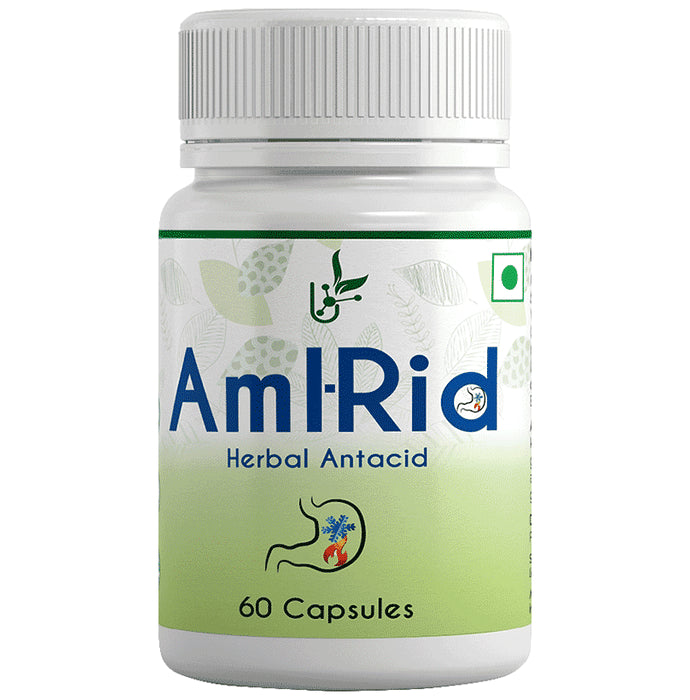 BVG Life Sciences Aml-Rid Herbal Antacid Capsule - Nibasu