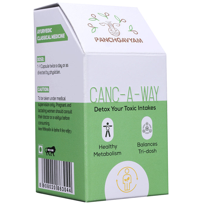 Panchgavyam Canc-A-Way Veg Capsule - Nibasu