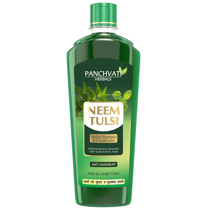 Panchvati Herbals Neem Tulsi Herbal Shampoo & Conditioner - Nibasu