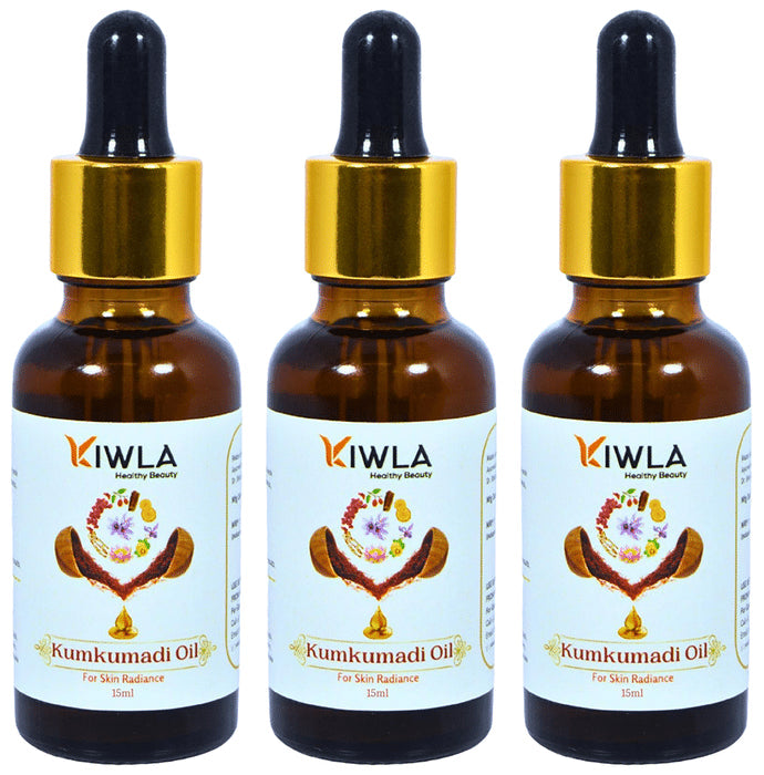 Kiwla Kumkumadi Oil (15ml Each) - Nibasu