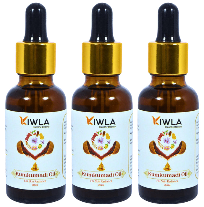 Kiwla Kumkumadi Oil (30ml Each) - Nibasu