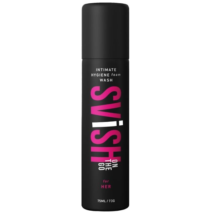 Svish On The Go Intimate Hygeine Foam Wash for Her (75ml Each) - Nibasu