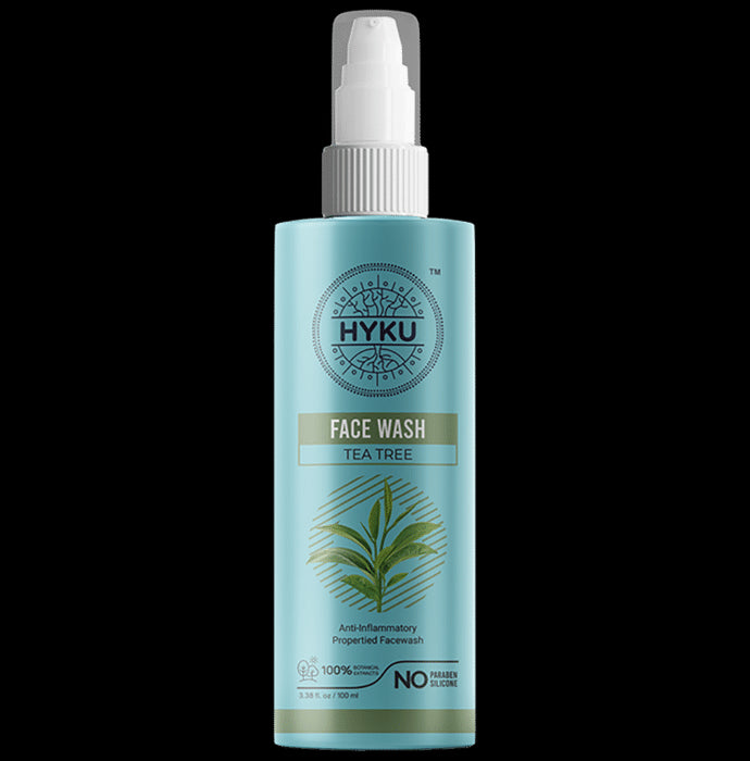 Hyku Tea Tree Face Wash (100ml Each) - Nibasu