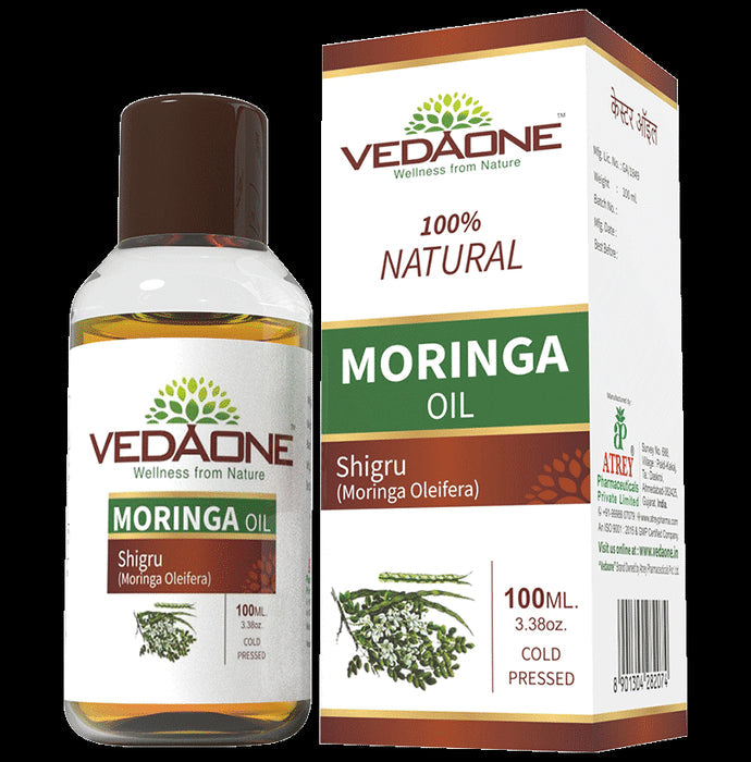 Vedaone 100% Natural Moringa/Shigru Oil - Nibasu