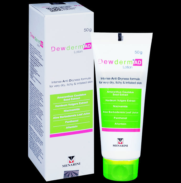 Dewderm AD Anti-Dryness Lotion | For Very Dry, Itchy & Irritated Skin - Nibasu