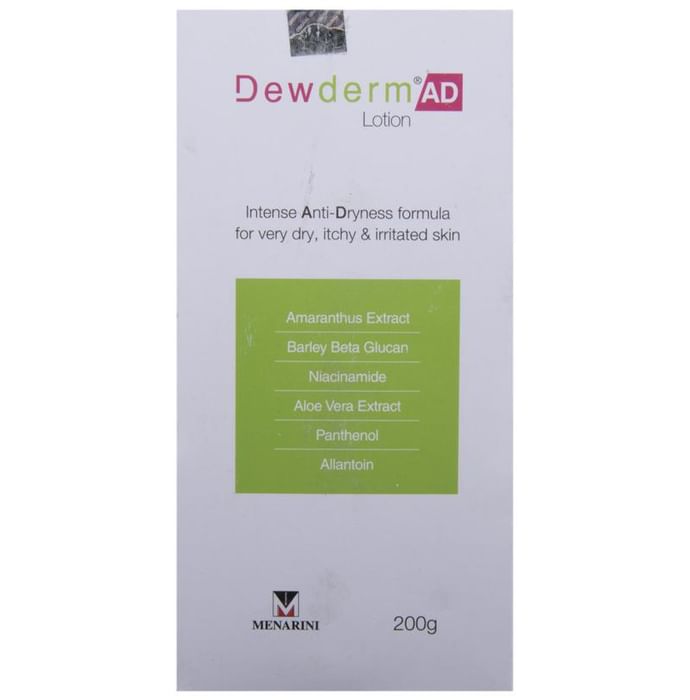 Dewderm AD Anti-Dryness Lotion | For Very Dry, Itchy & Irritated Skin - Nibasu