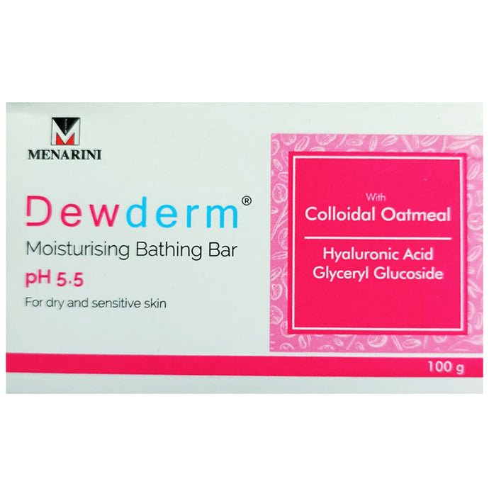 Dewderm Moisturising Bathing Soap | For Dry & Sensitive Skin - Nibasu