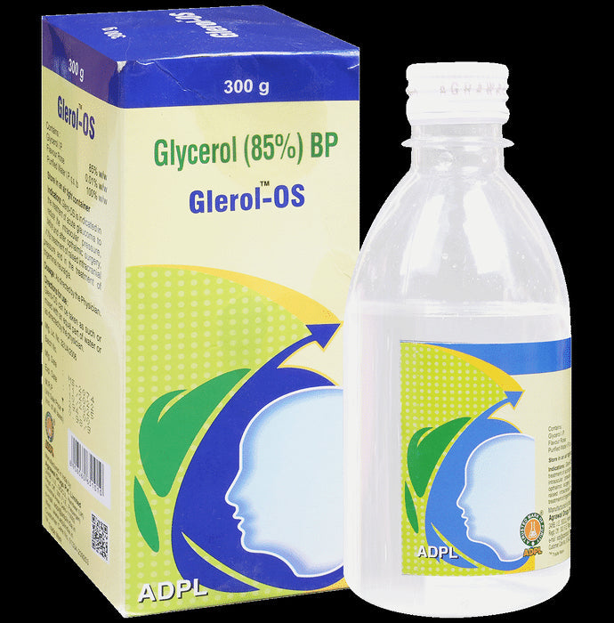 Glerol-OS Gel | Glycerol (85%) BP for Eye Health - Nibasu