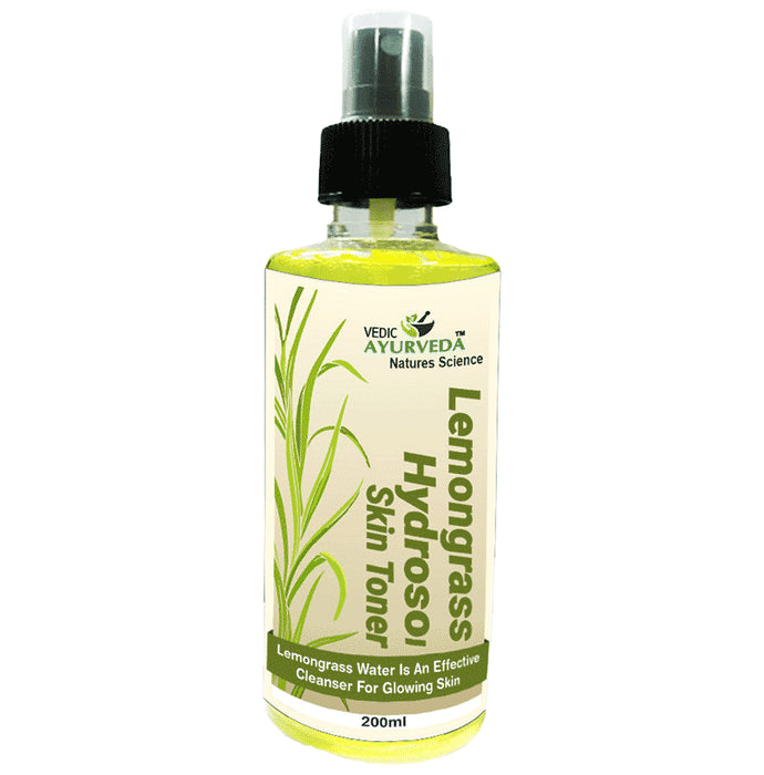 Vedic Ayurveda Lemongrass Hydrosol Skin Toner - Nibasu