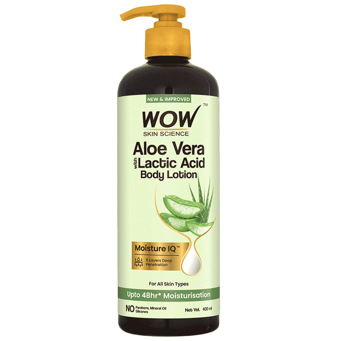 WOW Skin Science Aloe Vera Body Lotion - Nibasu