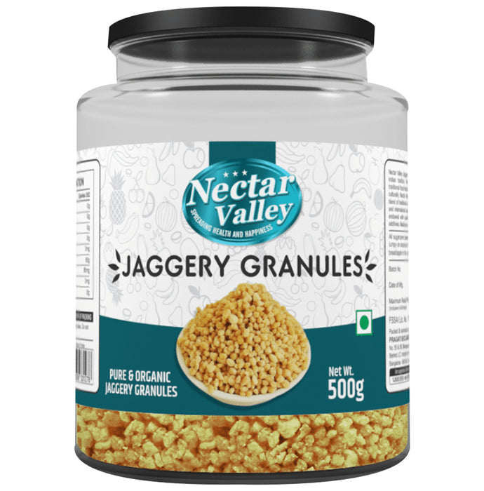 Nectar Valley Pure & Organic Jaggery Granules - Nibasu