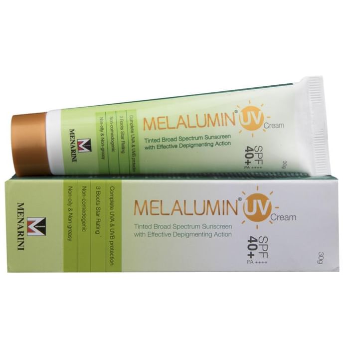 Melalumin UV Cream SPF 40+ - Nibasu