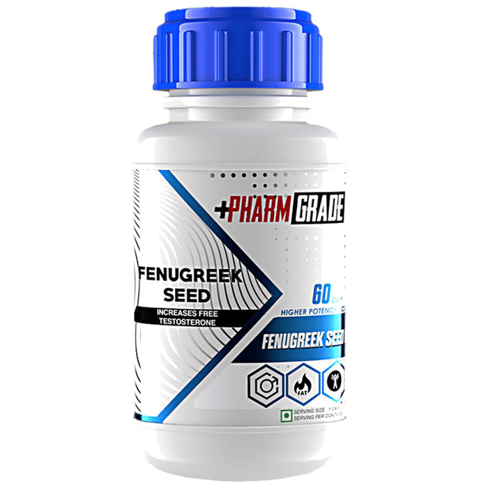 Pharmgrade Fenugreek Seed Capsule - Nibasu