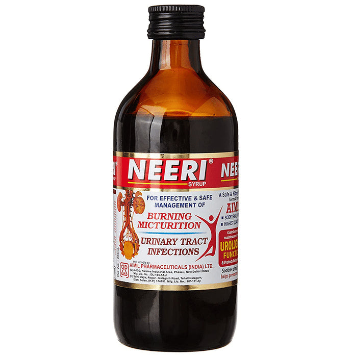 Neeri Ayurvedic Syrup for Urinary Health - Nibasu