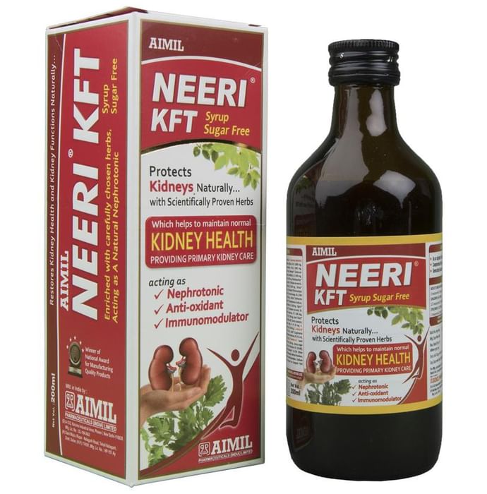 Neeri KFT Sugar-Free Ayurveda Syrup | Supports Kidney Health - Nibasu