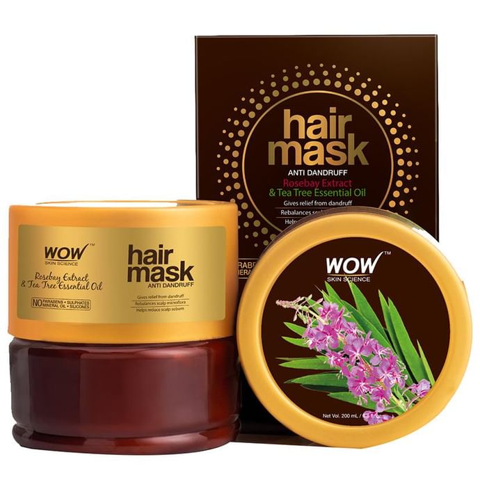 WOW Skin Science Hair Mask Anti Dandruff - Nibasu