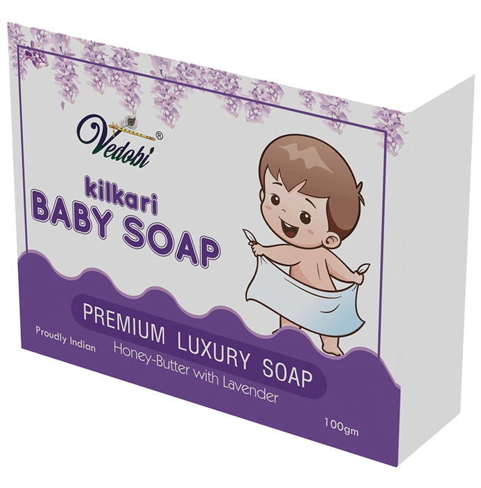 Vedobi Kilkari Baby Soap Honey Butter With Lavender - Nibasu