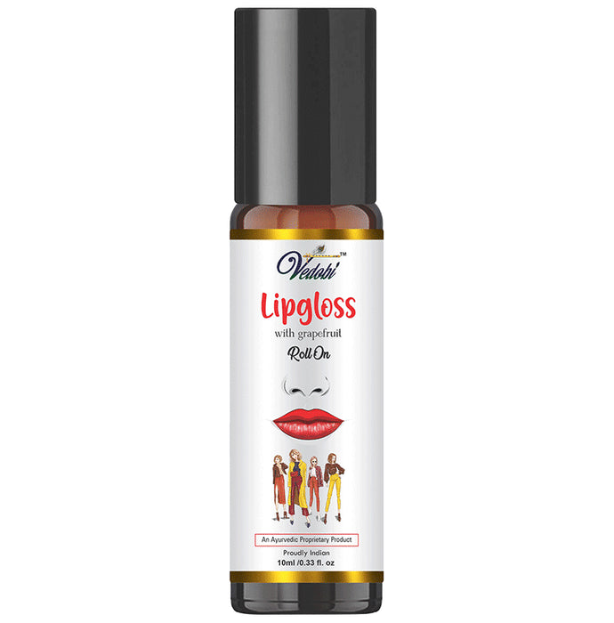 Vedobi Lipgloss with Grapefruit Roll On - Nibasu