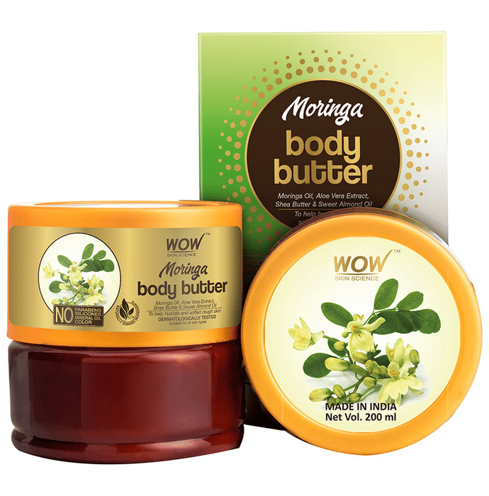 WOW Skin Science Moringa Body Butter - Nibasu