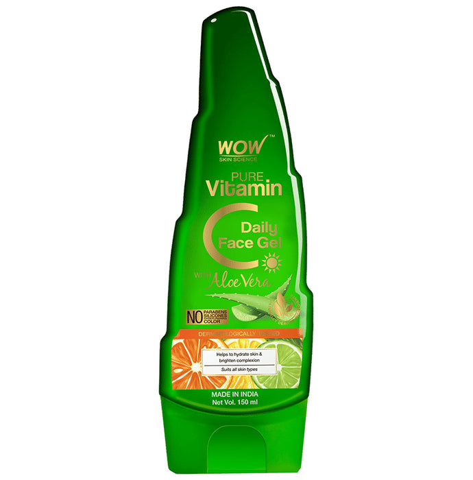 WOW Skin Science Pure Vitamin C Daily Face Gel - Nibasu
