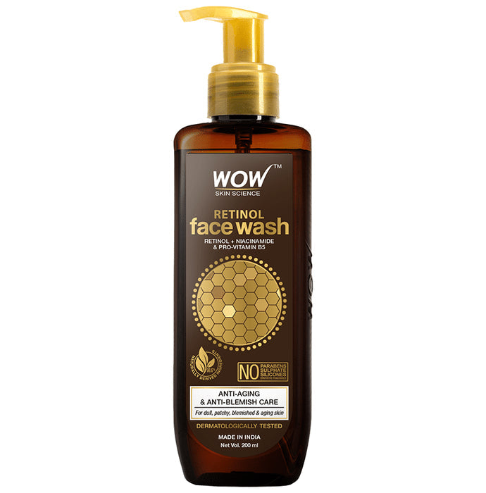WOW Skin Science Retinol Face Wash - Nibasu