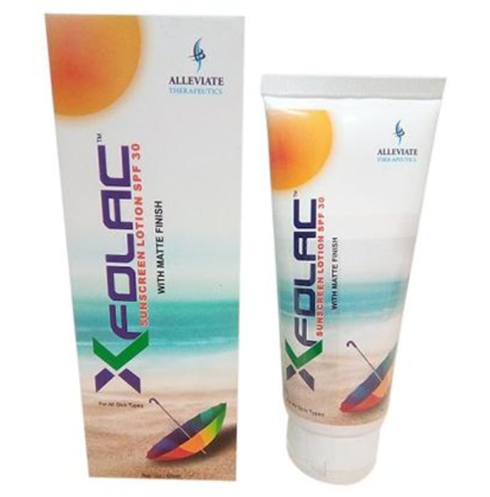 X Folac Sunscreen Lotion SPF 30 - Nibasu