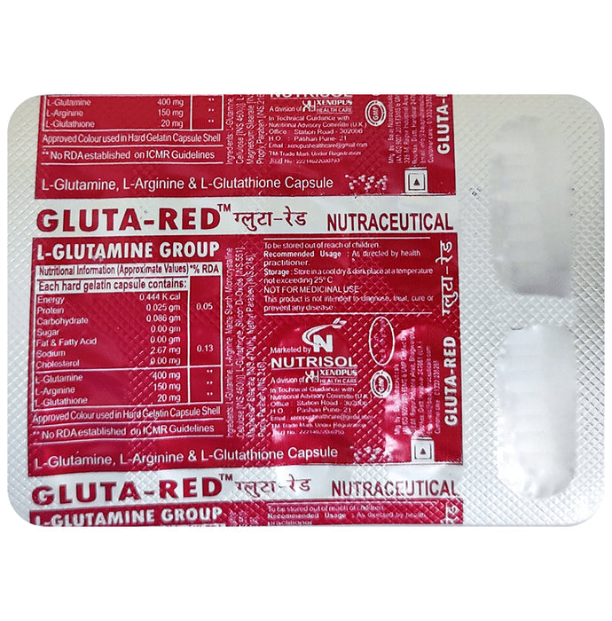 Gluta-Red Capsule - Nibasu