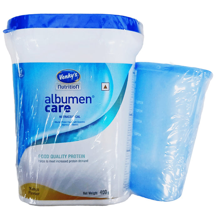 Venky's Albumen Care High Protein with Glutamine & BCAAs for Recovery | Flavour Mango - Nibasu
