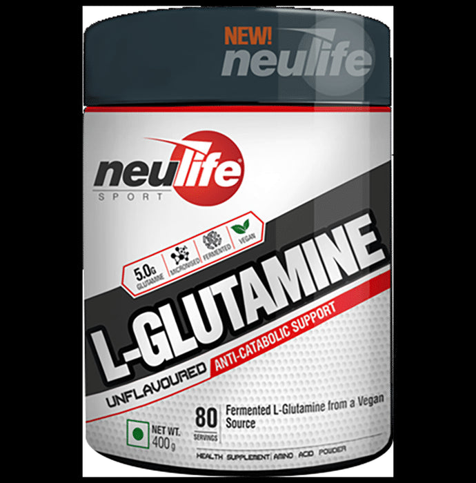 Neulife L-Glutamine Powder Unflavoured - Nibasu