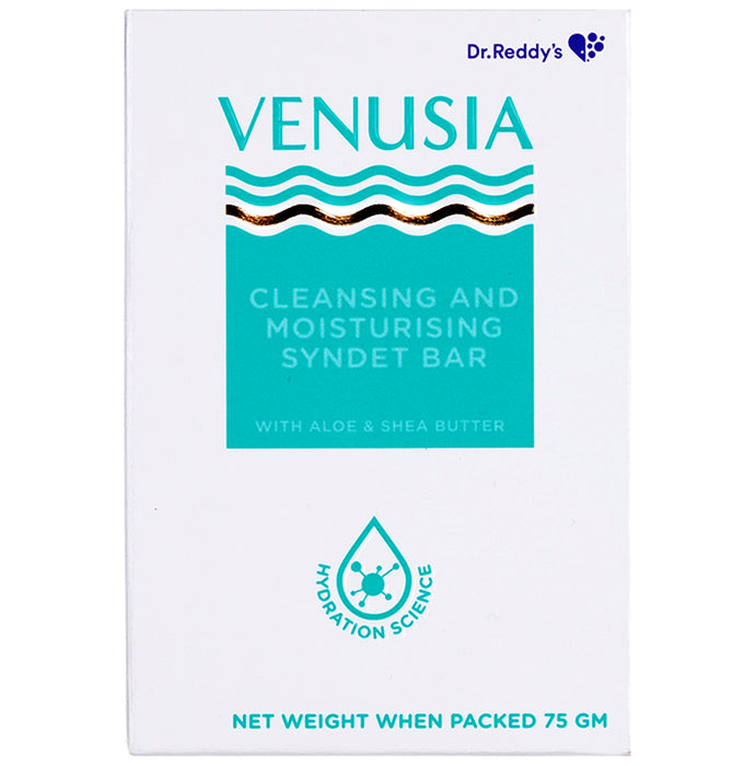 Venusia Cleansing & Moisturising Bathing Bar with Shea & Aloe Butter | Promotes Hydrated & Supple Skin - Nibasu