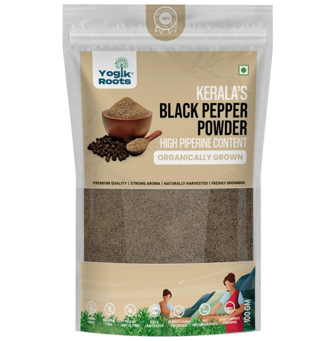 Yogik Roots Kerala's Black Pepper Powder - Nibasu