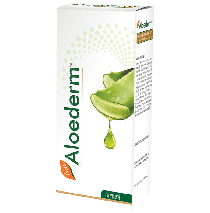 New Aloederm Light & Non-Greasy Cream - Nibasu