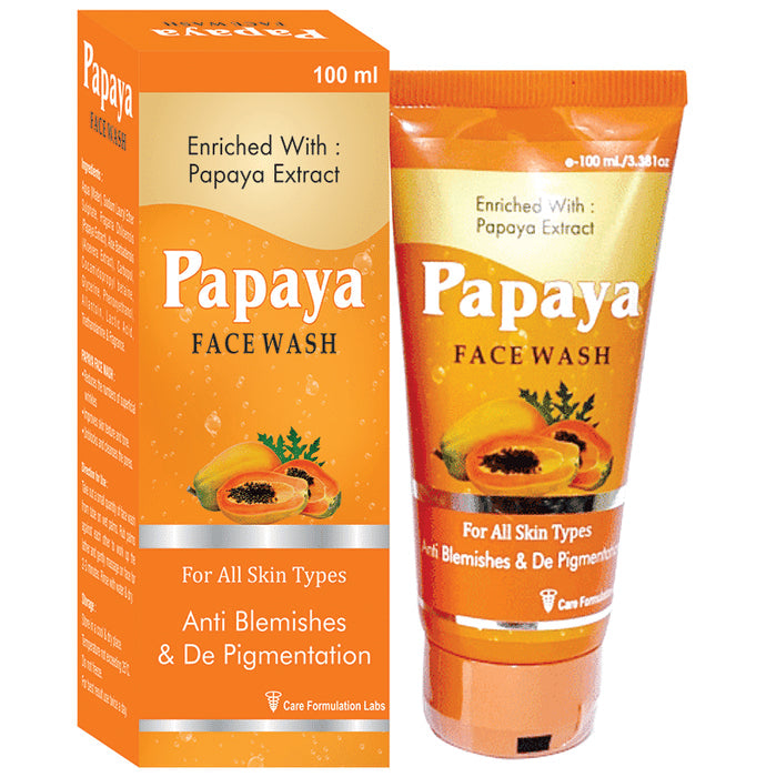 Care Papaya Face Wash All Skin Types - Nibasu