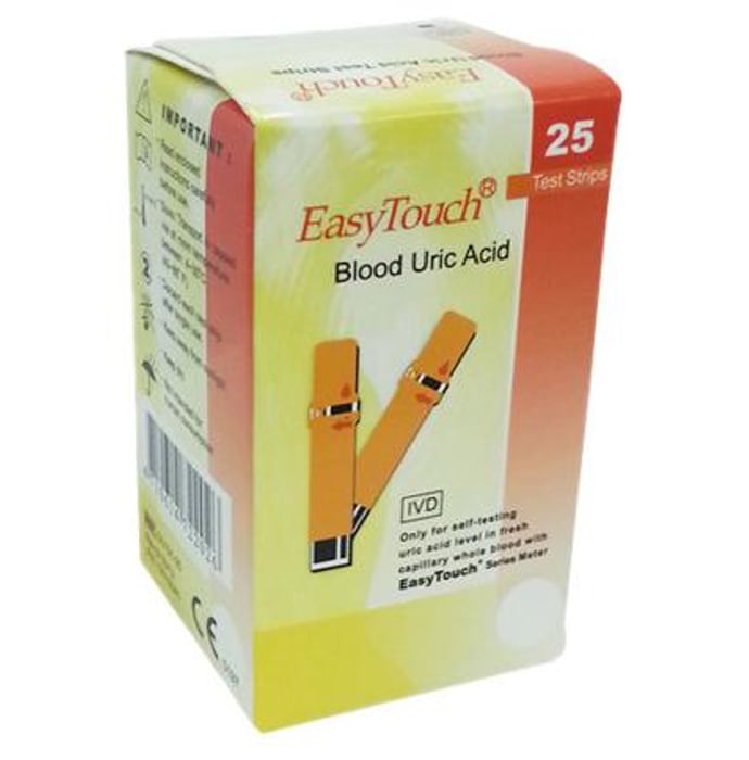 EasyTouch Blood Uric Acid Test Strip - Nibasu