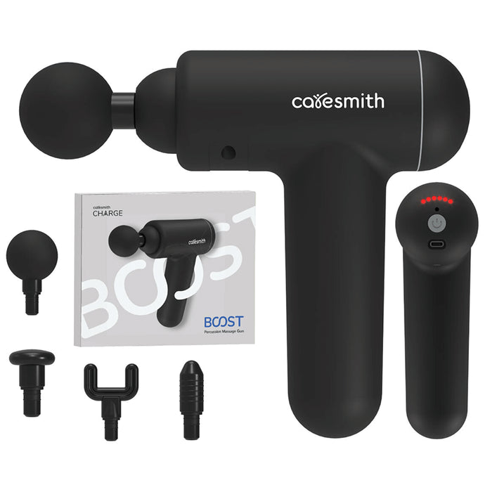 Caresmith Charge Boost Massage Gun Black - Nibasu
