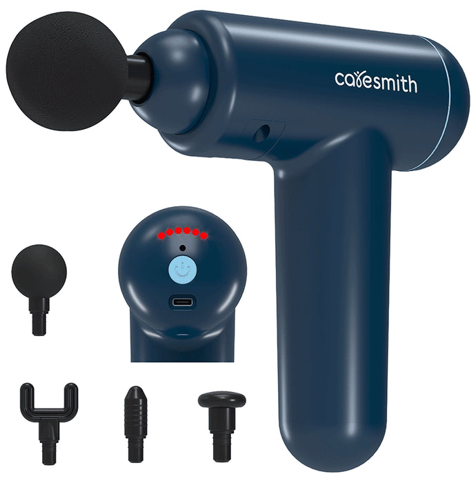 Caresmith Charge Boost Massage Gun Dark Blue - Nibasu