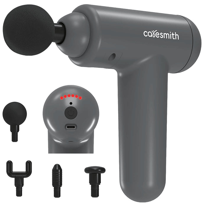 Caresmith Charge Boost Massage Gun Grey - Nibasu