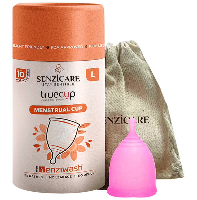 Senziwash Truecup Menstrual Cup Large - Nibasu