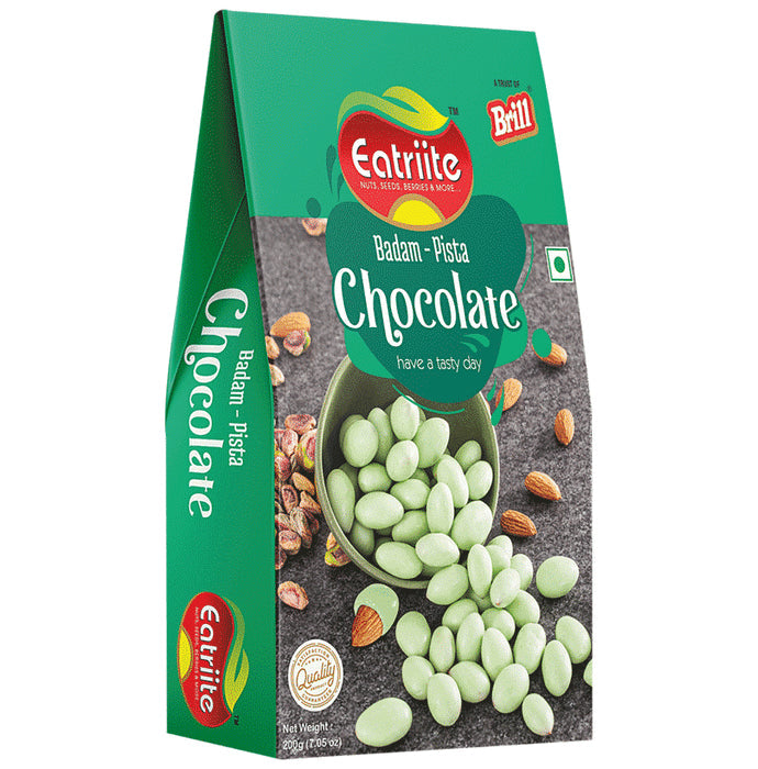 Eatriite Chocolate Dry Fruits Badam Pista - Nibasu