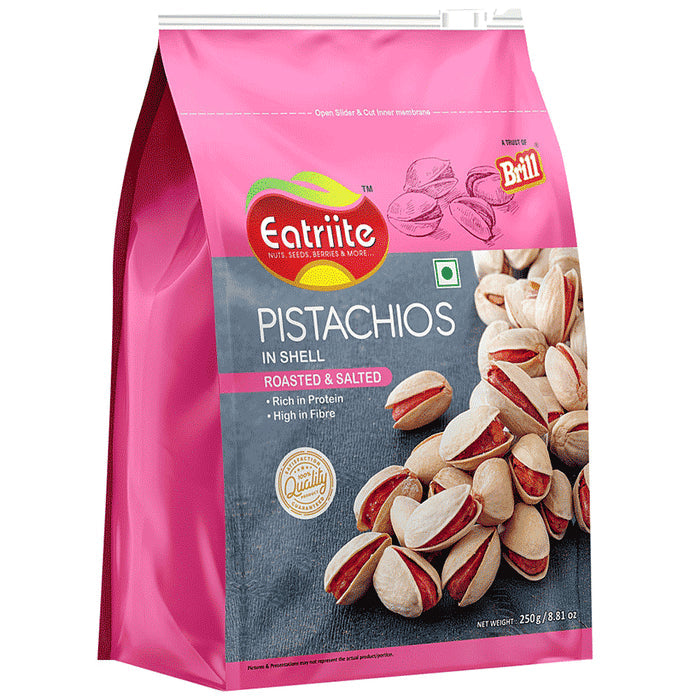 Eatriite Roasted & Salted Pistachios - Nibasu