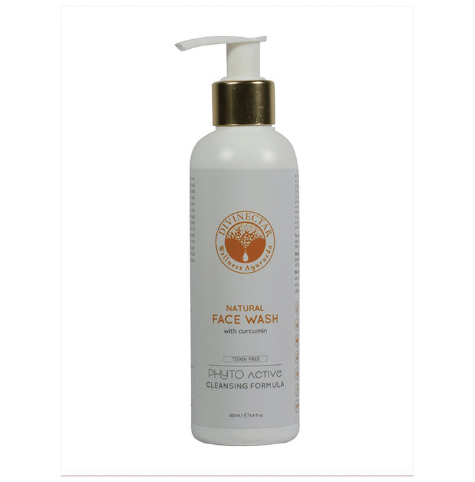 Divinectar Natural Face Wash with Curcumin - Nibasu