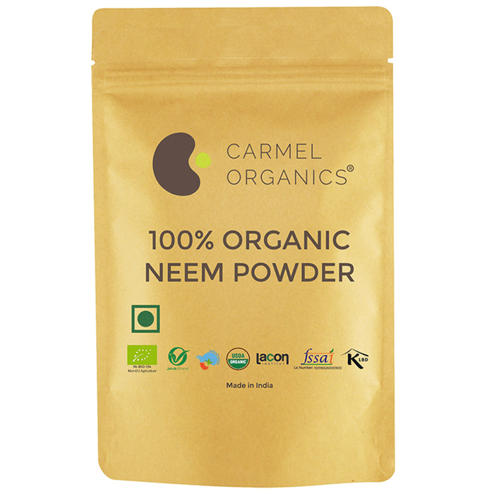 Carmel Organics 100% Organic Neem Powder - Nibasu