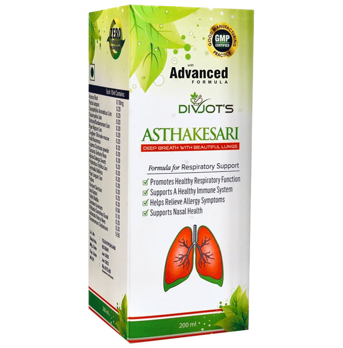 Divjot's Asthakesari Syrup - Nibasu