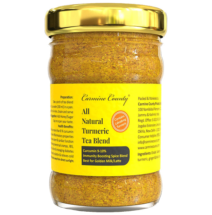 Carmine County All Natural Turmeric Tea Blend - Nibasu