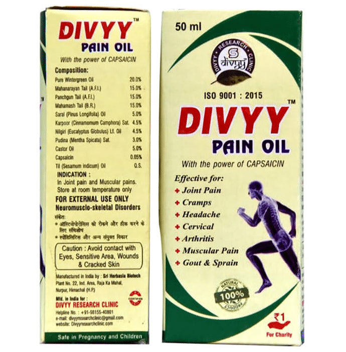 Divyy Pain Oil - Nibasu
