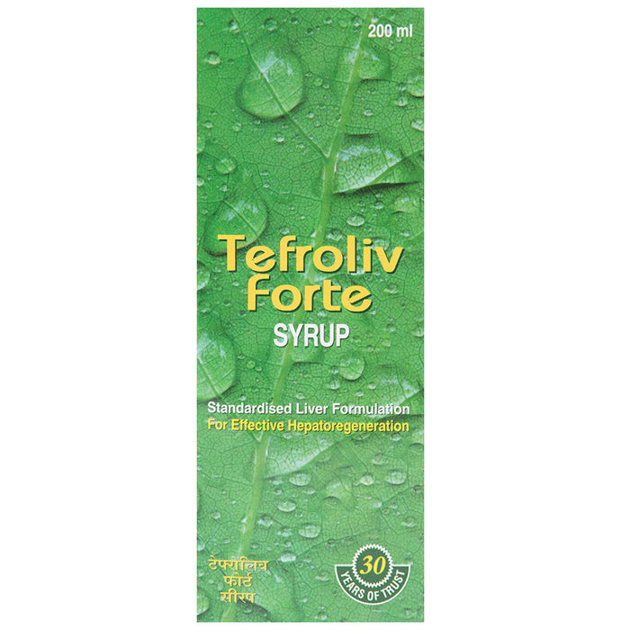 Tefroliv Forte Syrup - Nibasu